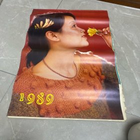 1989年香港大陆影星挂历 少一月一张