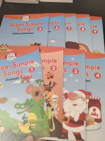 Super Simple Songs（外文书）9本合售