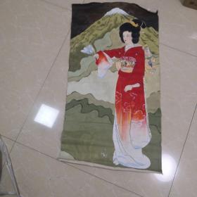 应为南京艺术学院04装饰郭冬仕女油画1幅（漂亮）