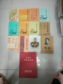 大城文史资料 第1、2、3、4、5、6、7、8、9、10、11、12、13辑