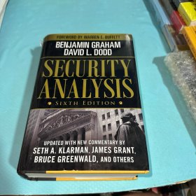 Security Analysis：Sixth Edition, Foreword by Warren Buffett
