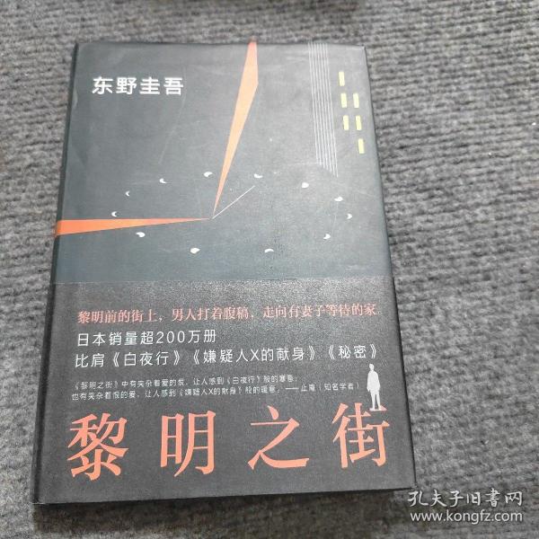 黎明之街（东野圭吾极具突破性的经典长篇小说）