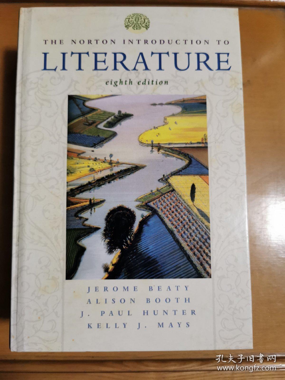 英文原版：The Norton Introduction to
Literature
