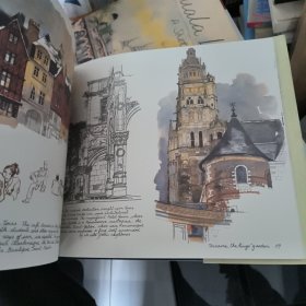 loire valley sketchbook