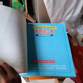 scholastic success with PRE_K workbook