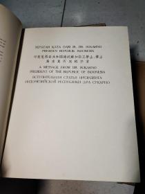 国礼：印度尼西亚共和国总统苏加诺工学士博士藏画集（1、2、3、4）【精装4册合售，4开】