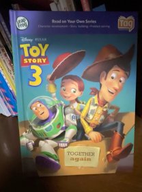 英文原版绘本 精装本 Leapfrog Leapreader 跳蛙点读 The Toy Story3-Together Again 玩具总动员3