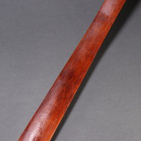 清 竹雕刻诗文如意