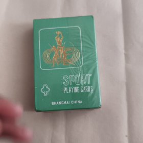 体育游戏扑克（未拆封）
