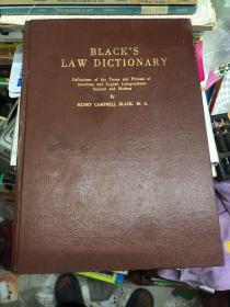 BLACK'S LAW DICTIONARY