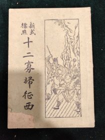 新式标点 十二寡妇征西 全一册 民国 小说