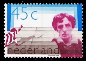 荷兰邮票1978名人导演演员费尔卡德及饰演的哈姆雷特1全