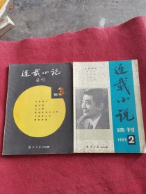 连载小说选刊1985年2-3共2本合售