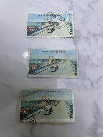 文14长江大桥邮票信销票 30一张