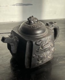 下乡偶的，紫砂壶，正常使用，全品