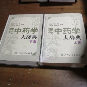 现代中药学大辞典（上下册）