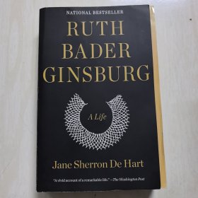 Ruth Bader Ginsburg: A Life 英文原版 金斯伯格大法官傳記
