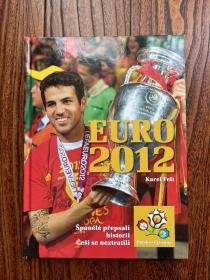 2012欧洲杯足球画册 捷克原版欧洲杯画册 赛后特刊经典版本包邮
