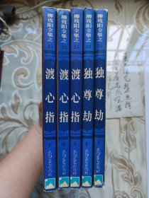 武侠: 独尊劫+渡心指 5册合售 私藏正版 1版1印 书口整齐 内页干净