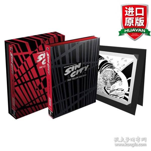 英文原版 Frank Miller's Sin City Volume 4: That Yellow Bastard (Deluxe Edition) 米勒经典漫画 罪恶之城4豪华收藏版 精装 英文版 进口英语原版书籍