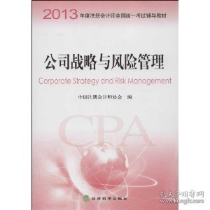 2013年度注册会计师全国统一考试辅导教材：公司战略与风险管理