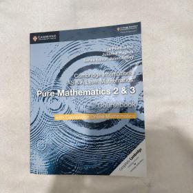 Cambridge International as & a Level Mathematics: Pure Mathematics 2 & 3 Coursebook