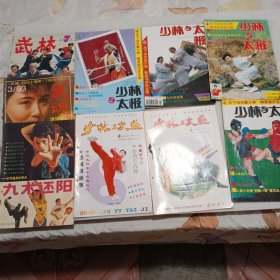 少林与太极等9本合售