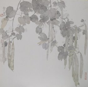 【保真名家字画】孔宪江 50X50cm3孔宪江：号一江 画家 1968年生于天津市宝坻区，1990年毕业于天津市美术学院绘画系，师从霍春阳、李孝萱、刘文生老师，天津美术家协会会员，宝坻区美术家协会副主席，区政协委员