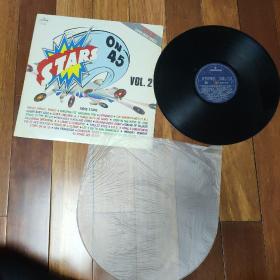 原版黑胶唱片.Stars On 45 longplay album Volume 2