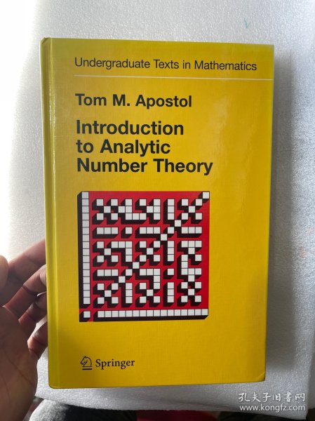 Introduction to Analytic Number Theory (Undergraduate Texts in Mathematics)