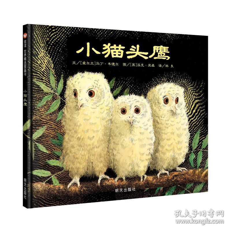 小猫头鹰/信谊世界精选图画书 绘本 (爱尔兰)马丁·韦德尔