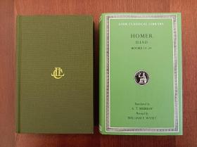 The Iliad: Volume I & Volume II, Books 1-12, Books 13-24 (布面精装，全套两卷合售）（现货，实拍书影）