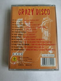 滚石出品《Disco》磁带1本、试听过、功能正常、正常播放，
