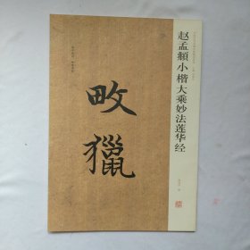 中国历代名碑名帖精选系列：赵孟頫小楷大乘妙法莲华经