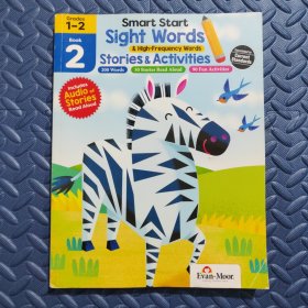 英文原版 常见字高频词 Evan Moor Smart Start Sight Words Book 2 聪慧启蒙系列 美国加州教辅 小学1-2年级 7-8岁