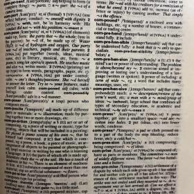 OXFORD ADVANCED LEARNER'S DICTIONARY OF CURRENT ENGLISH；牛津现代高级英语词典；英文原版