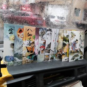 小脚鸭国学儿童故事绘本馆第一二辑（注音套装11册）宝莲灯后羿射日哪吒闹海东郭先生和狼三个和尚岳母刺字孔融让梨武松打虎嫦娥奔月鲤鱼跳龙门八仙过海