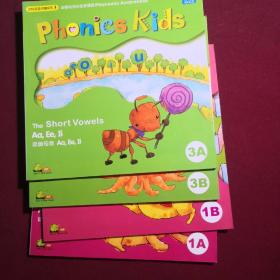 Phonics kids 共4册，1A+1B+3A+3B可零售