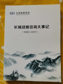 长城战略咨询大事记 1993—2017