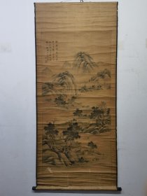 张淑渊：号桃源，雍正年拔贡。由教习改灌县知县，归里后，主讲金兰书院。著有＜桃源集古文》行世。尺寸135.5X67