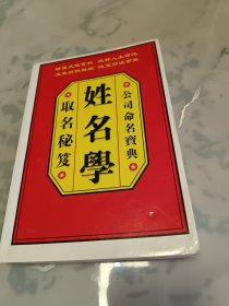 姓名学 取名秘笈 公司命名宝典