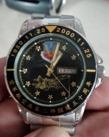 手表(空军航空兵第二师组建五十周年，纪念表)