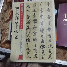 墨点字帖·传世碑帖精选：智永真草千字文（毛笔草书书法字帖）