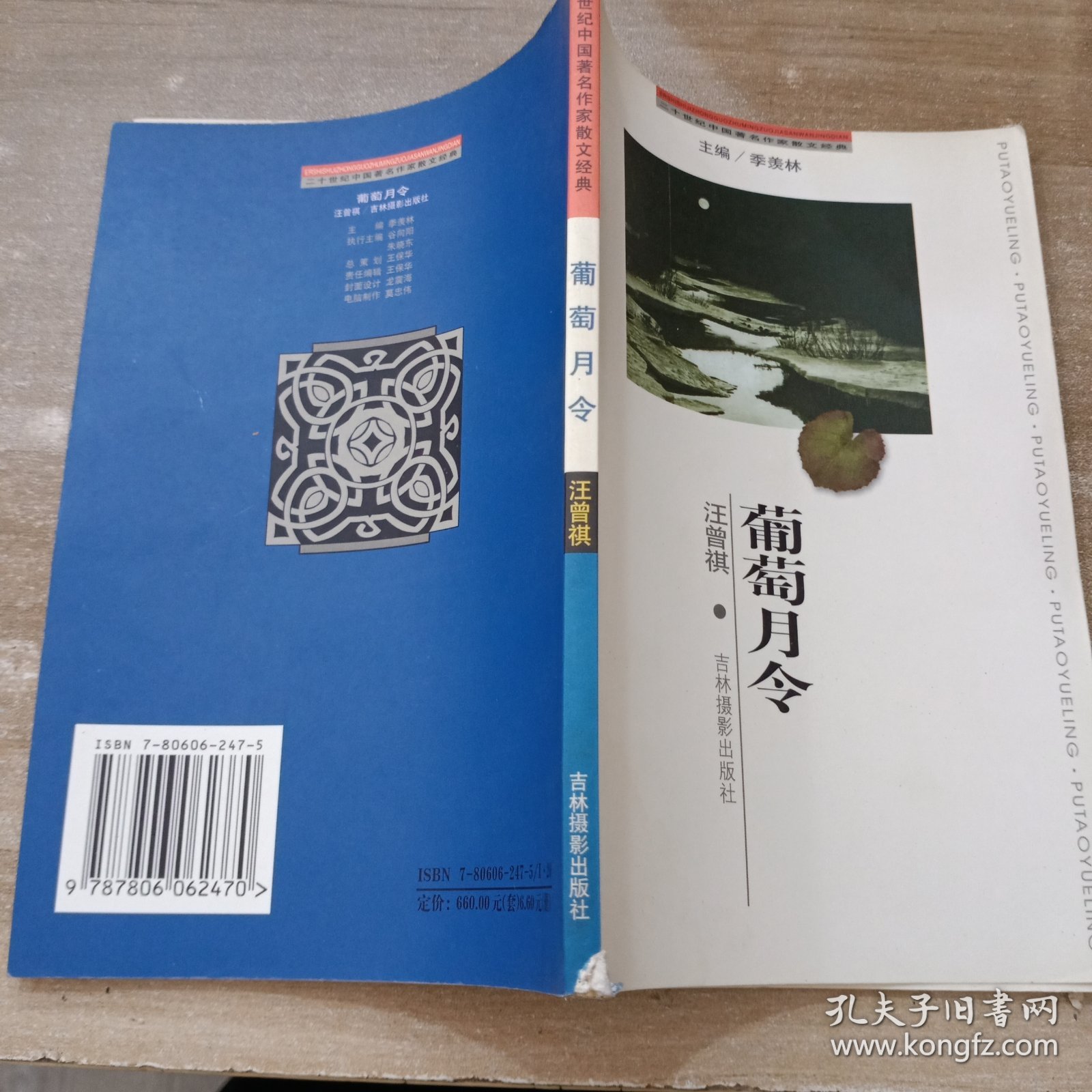 二十世纪中国著名作家散文经典（葡萄月令）