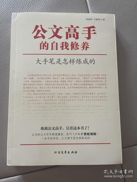 公文高手的自我修养：大手笔是怎样炼成的