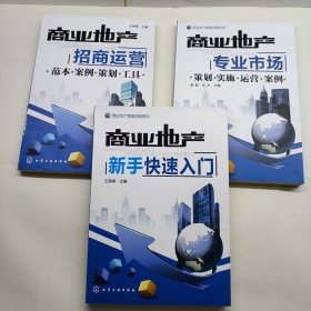 商业地产专业市场：策划·实施·运营·案例 + 商业地产操盘攻略系列：商业地产新手快速入门 + 商业地产招商运营 （3本合售）