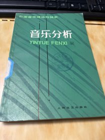 音乐分析-外国音乐理论与技术