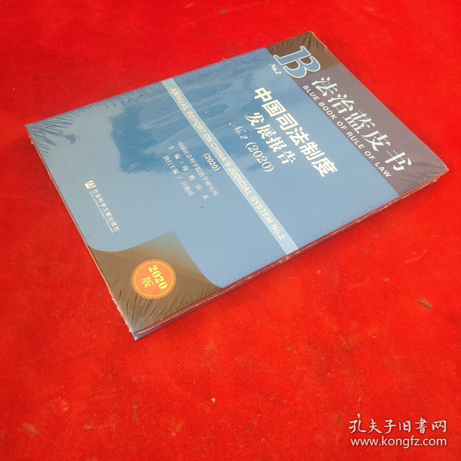 法治蓝皮书：中国司法制度发展报告No.2（2020）
