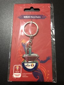 2019 男篮世界杯 篮球 上海赛区 国际篮联 官方纪念品 钥匙圈 球迷周边收藏 正品 现货 全新