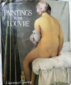 Paintings in the Louvre（罗浮宫的画/卢浮宫的画 布面精装本彩印厚重画册+护封 87年初版）书沉快递发货